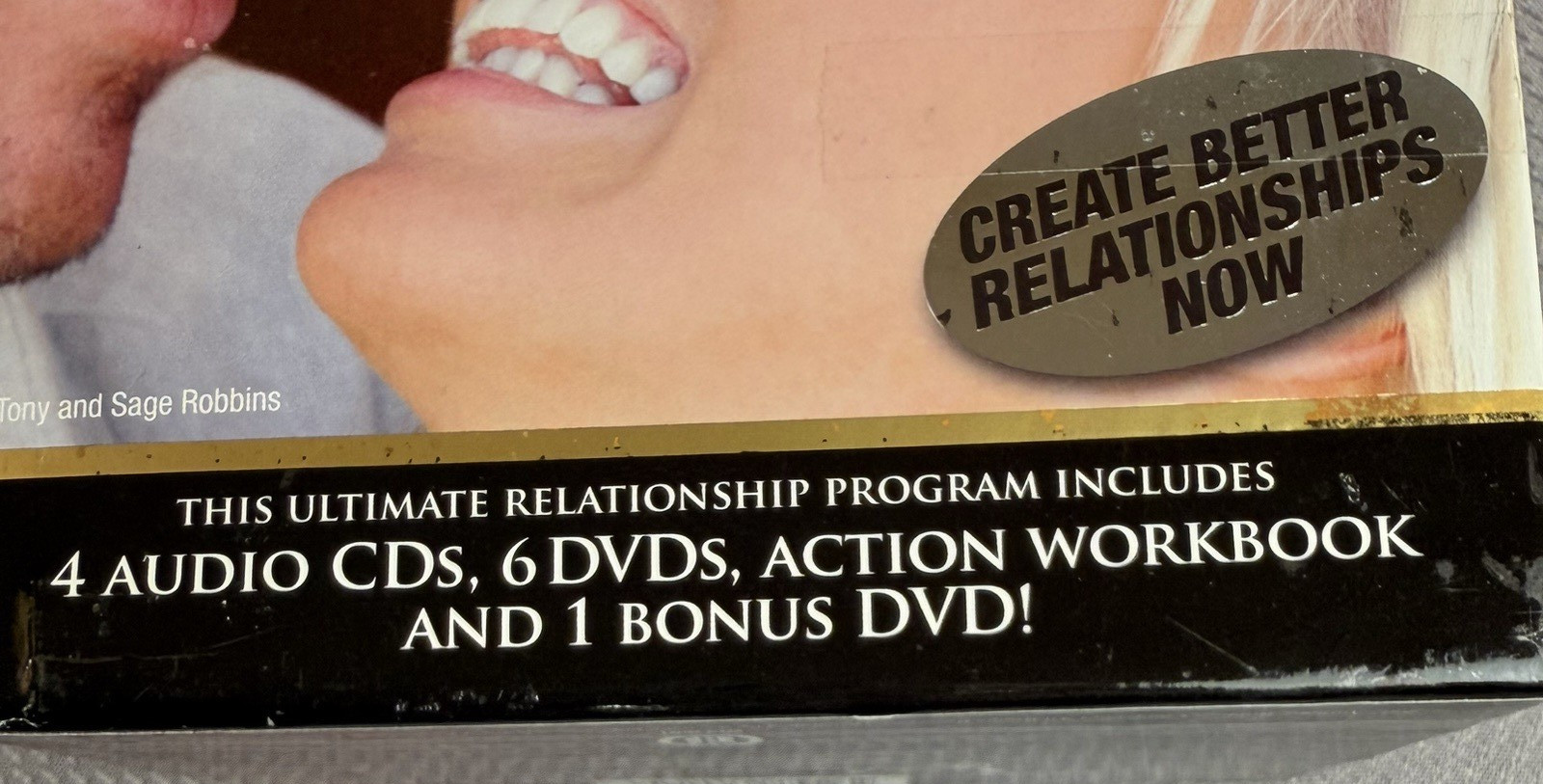 Tony Robbins Love & Passion Ultimate Relationship Program Box Set (4 CD & 6 DVD)
