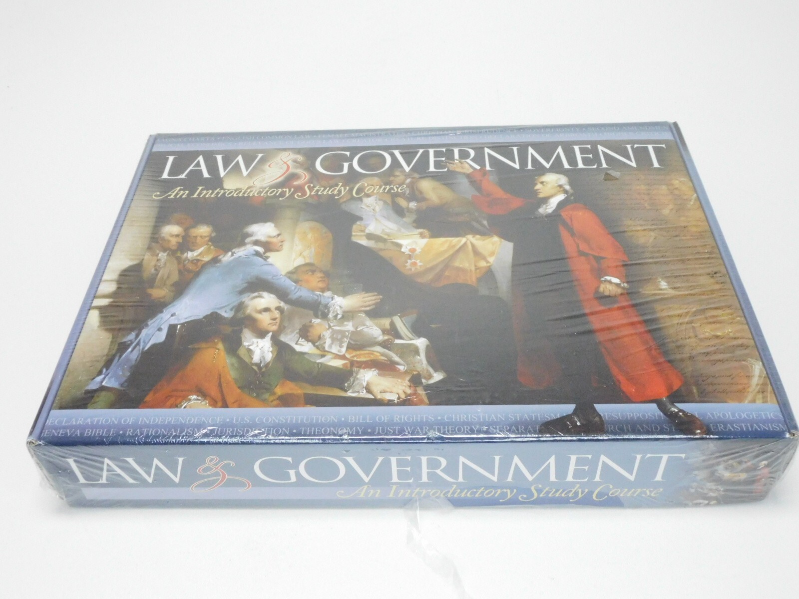 Law and Government An Introductory Study Course Audio, Video Book Certificate
