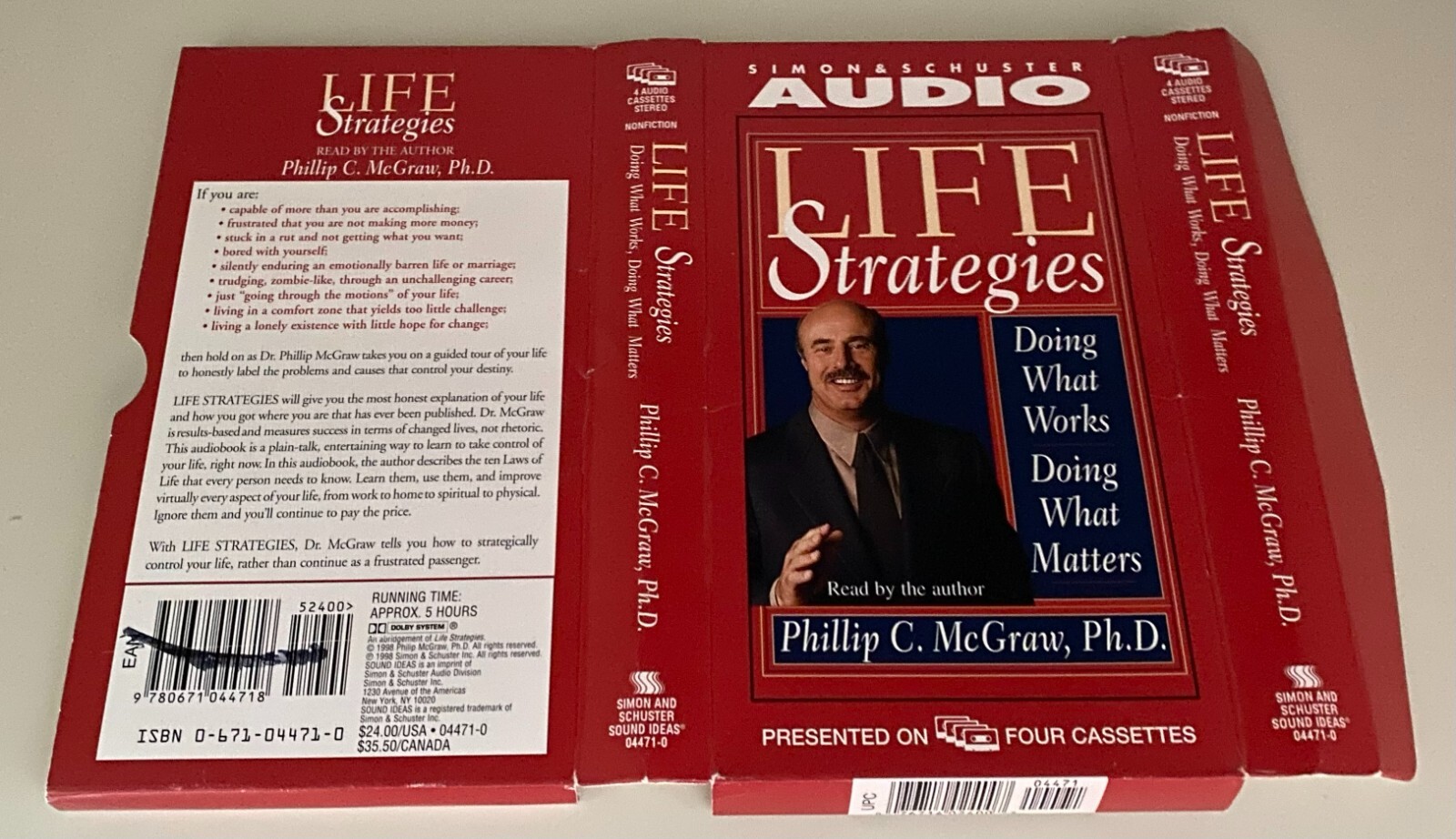 Life strategies by Phillip C. McGraw Audiobook Cassettes Abridged