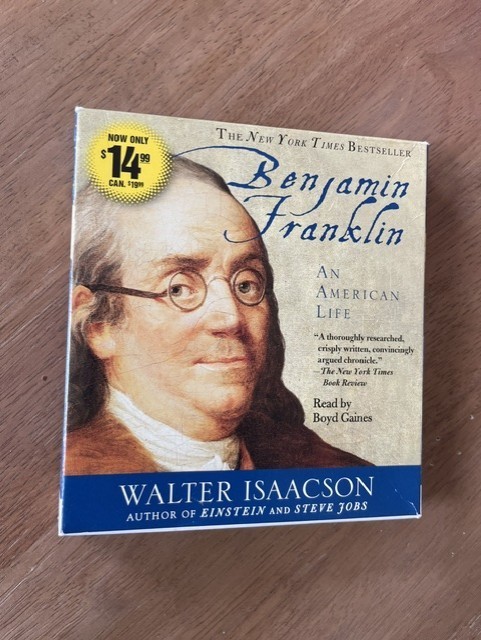 Benjamin Franklin : An American Life by Walter Isaacson (2003, Compact Disc,…