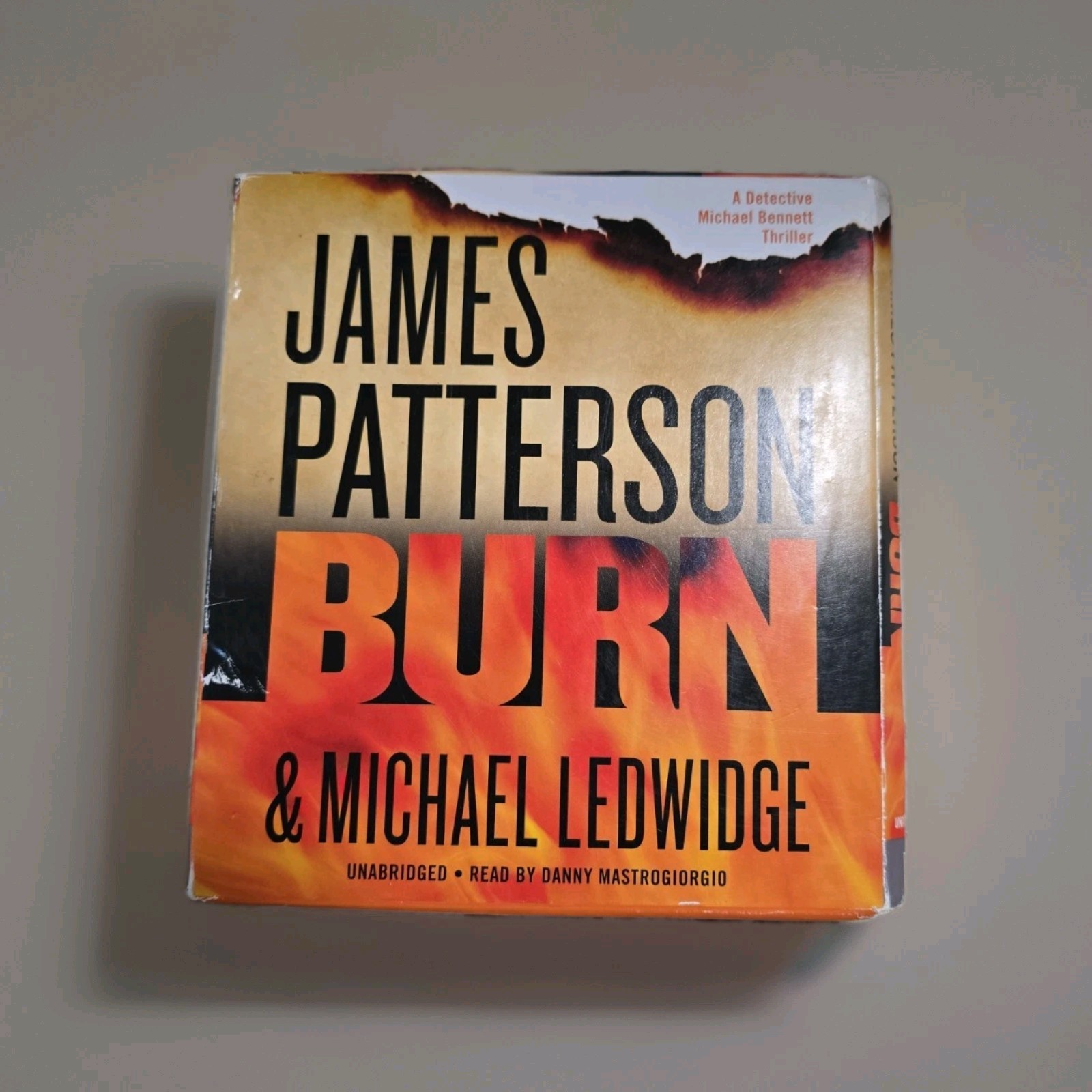 BURN:A Michael Bennett Thriller Series by Michael Ledwidge & James Patterson NEW