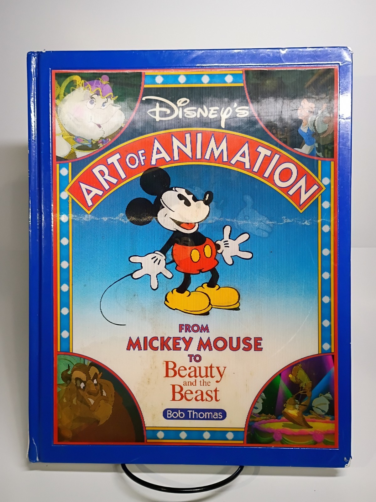 Disney’s Art of Animation Mickey Mouse hardcover first Edition 1991 Vintage