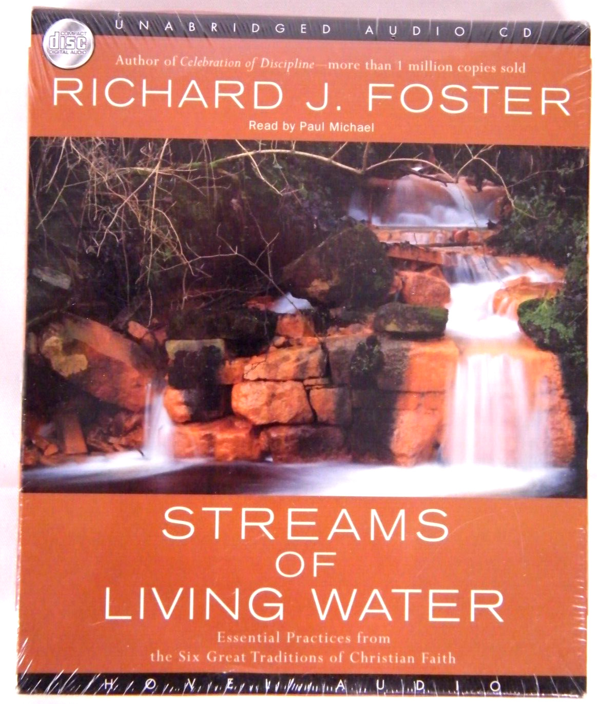 Streams of Living Water — Richgard J. Foster Audio 9 CD’s Unabridged New Sealed