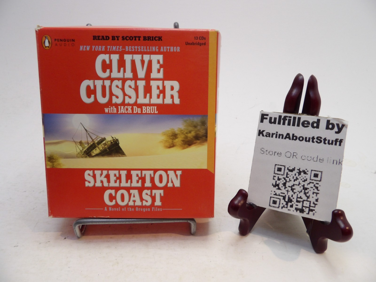 Skeleton Coast (The Oregon Files) Cussler, Clive & Jack Du Brul Free Shipping