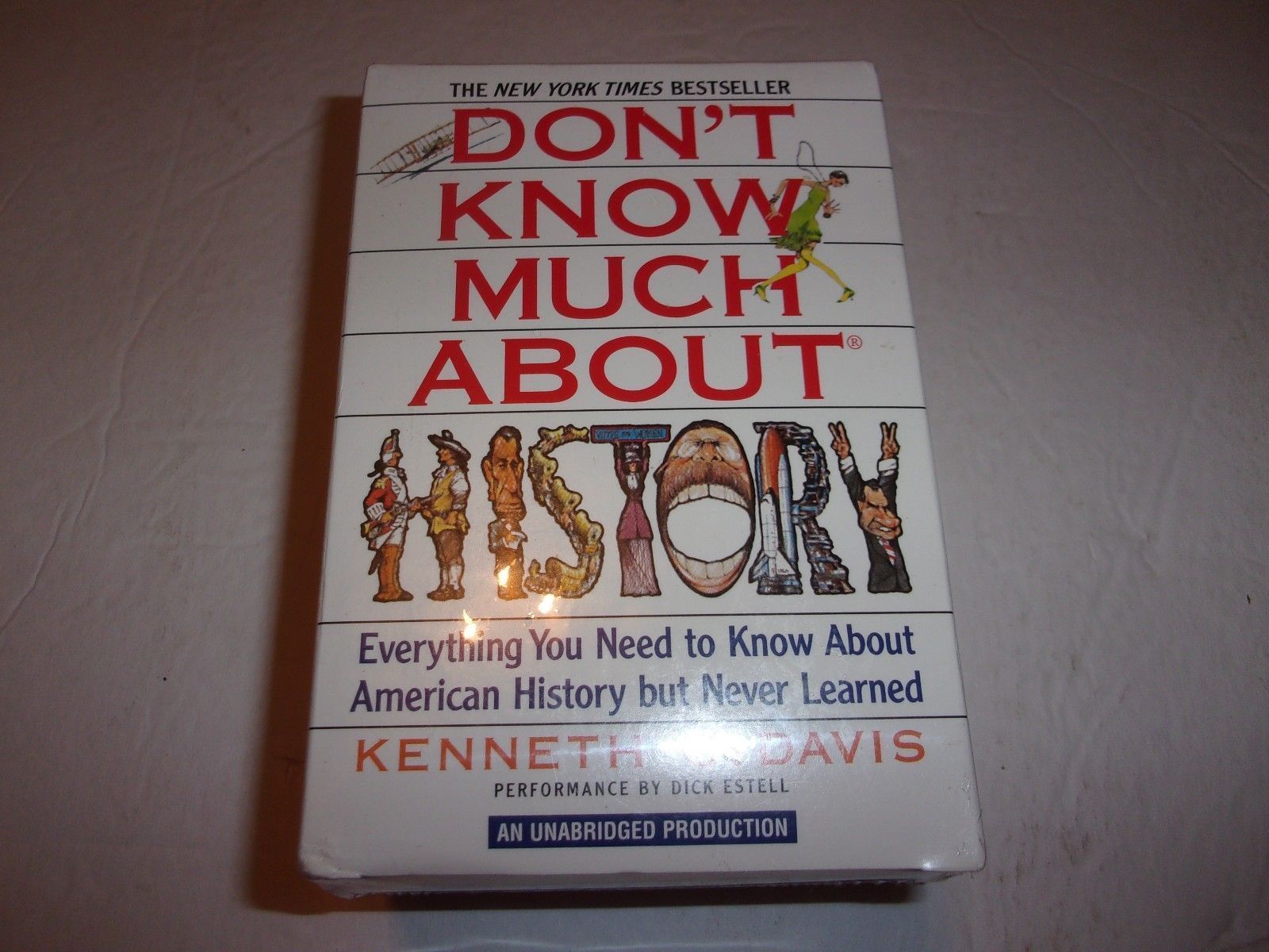 (2) NEW! History (Tom Brokaw/Don’t Know Much About History ) unabridged audio