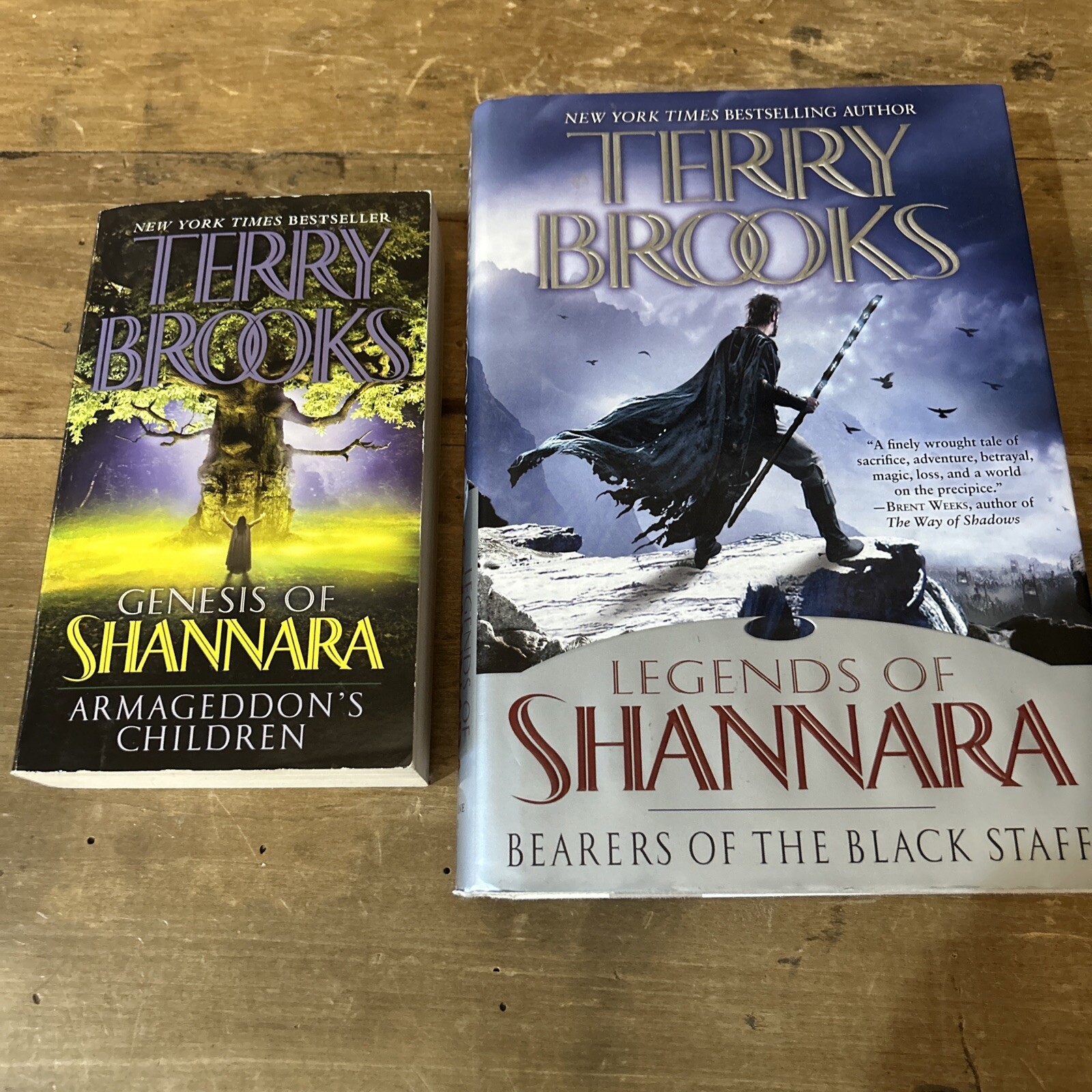Legends of Shannara Series Genesis Bearers of the Black Staff Terry Brooks
