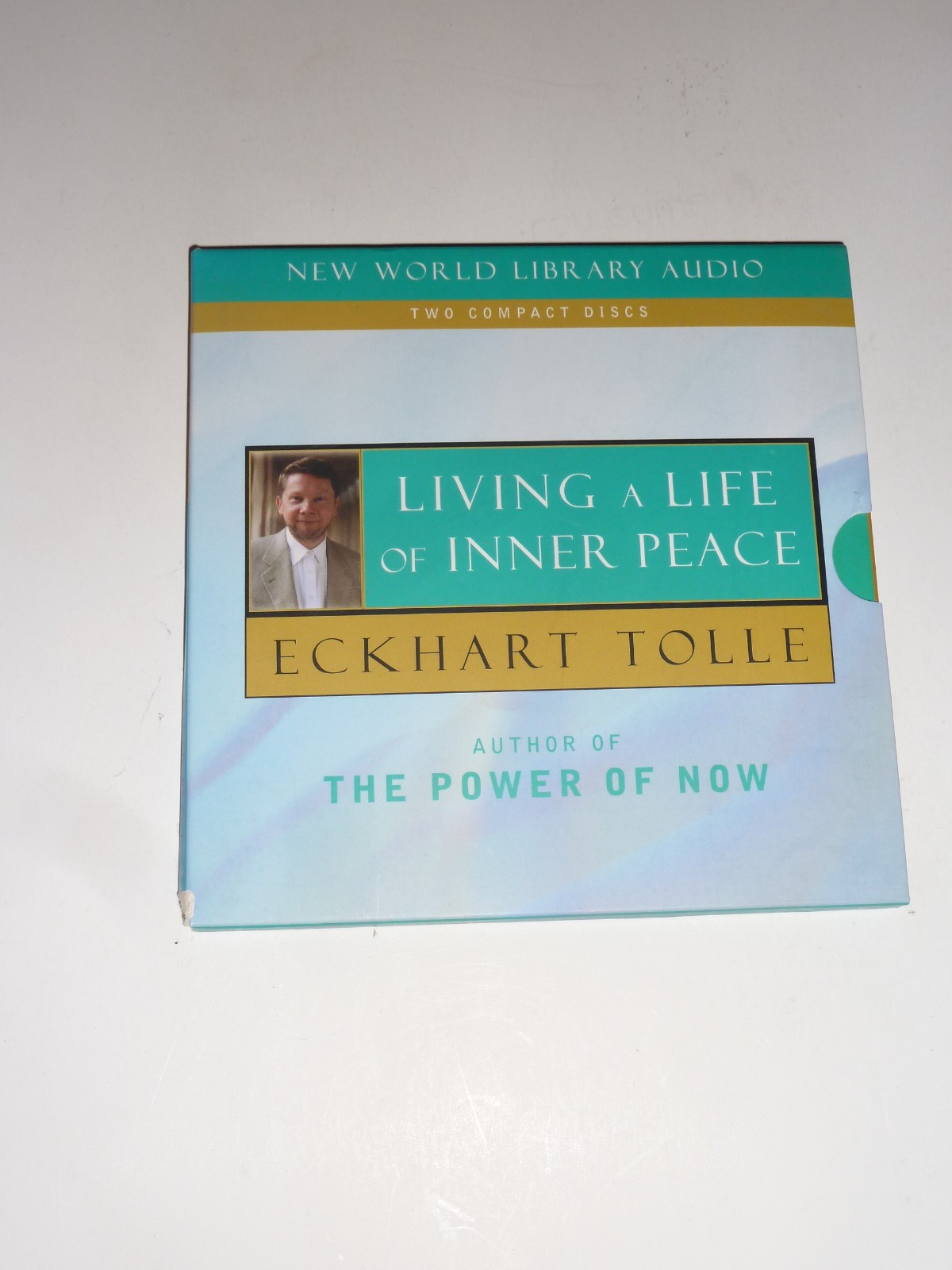 Living a Life of Inner Peace by Eckhart Tolle CD audiobook spiritual self-help
