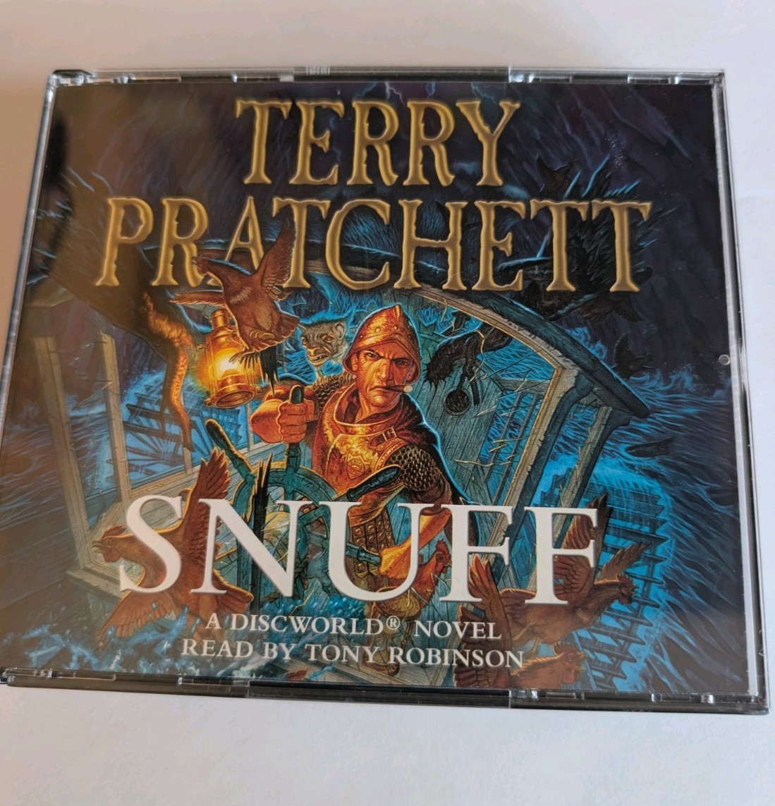 Snuff by Terry Pratchett Audio Book Cd Used Read by Tony Robinson