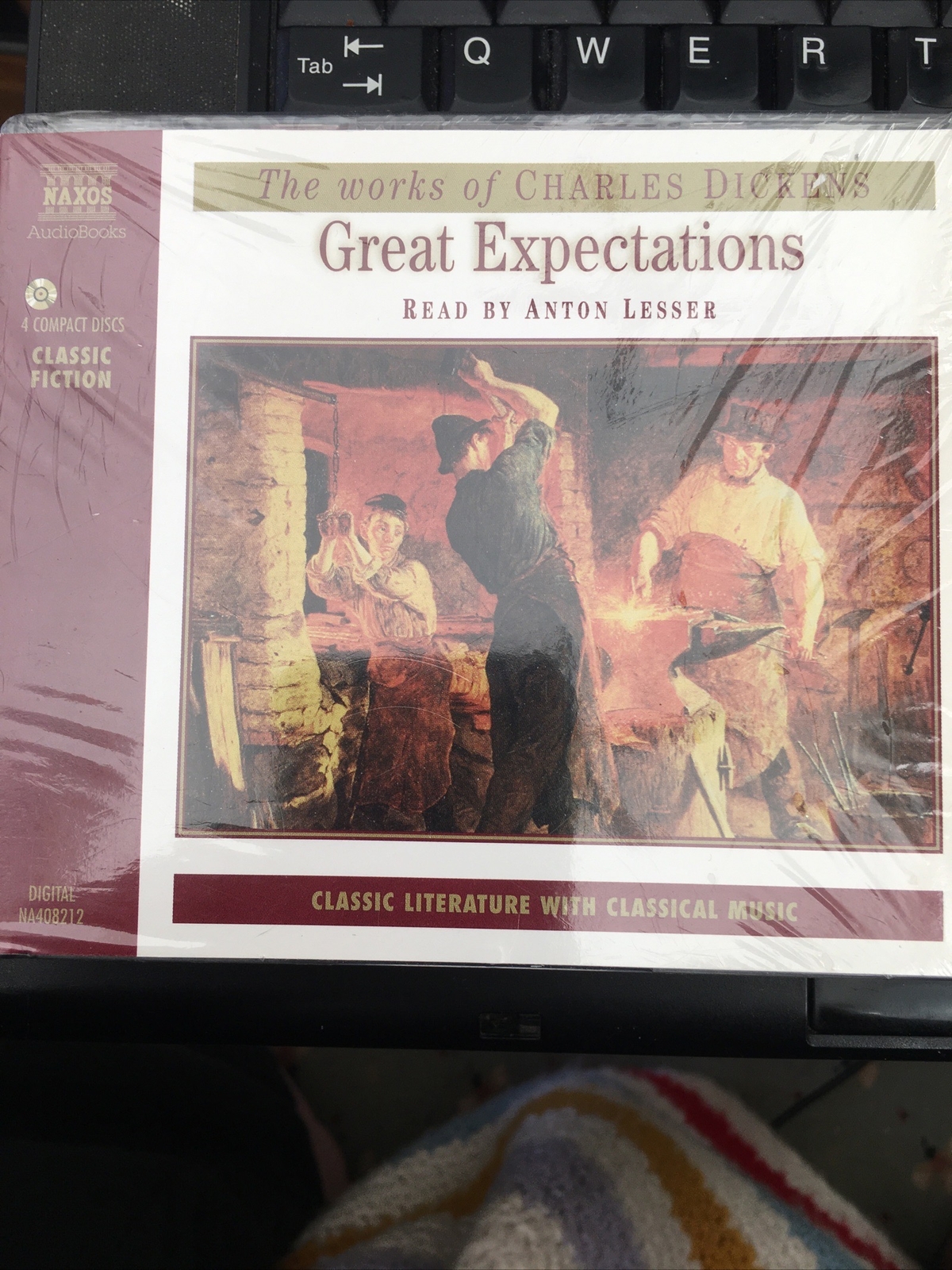 **Sealed** DICKENS GREAT EXPECTATIONS PERFORMED BY Anton Lesser RECORDED BOOK