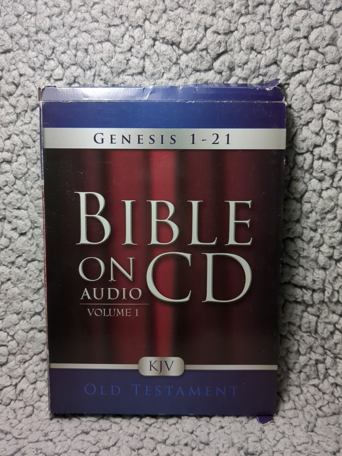 KJV Old Testament Bible On Audio CD Volume 1 Genesis 1 — 21