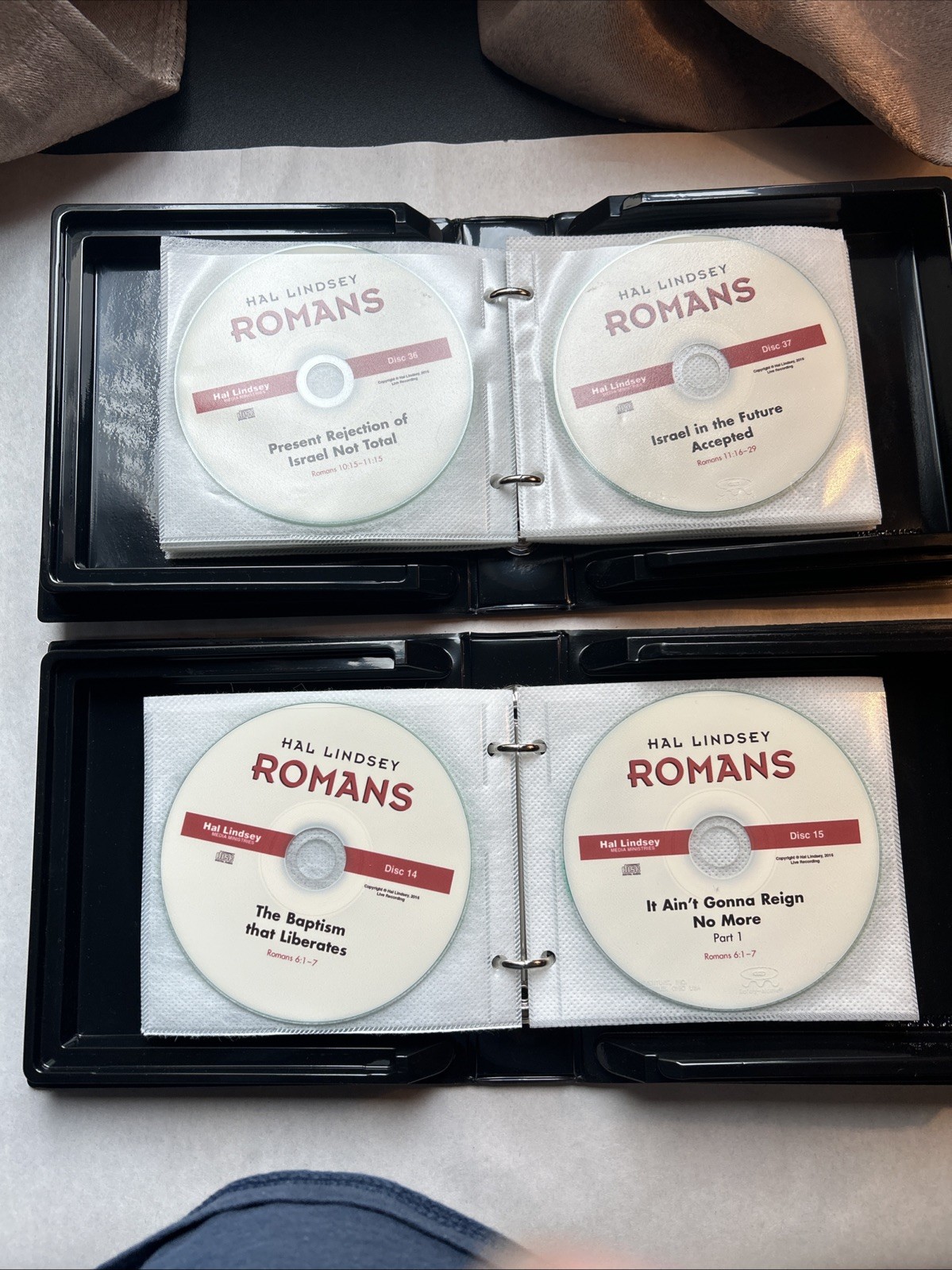 Hal Lindsey Romans 48 Audio Cd’s