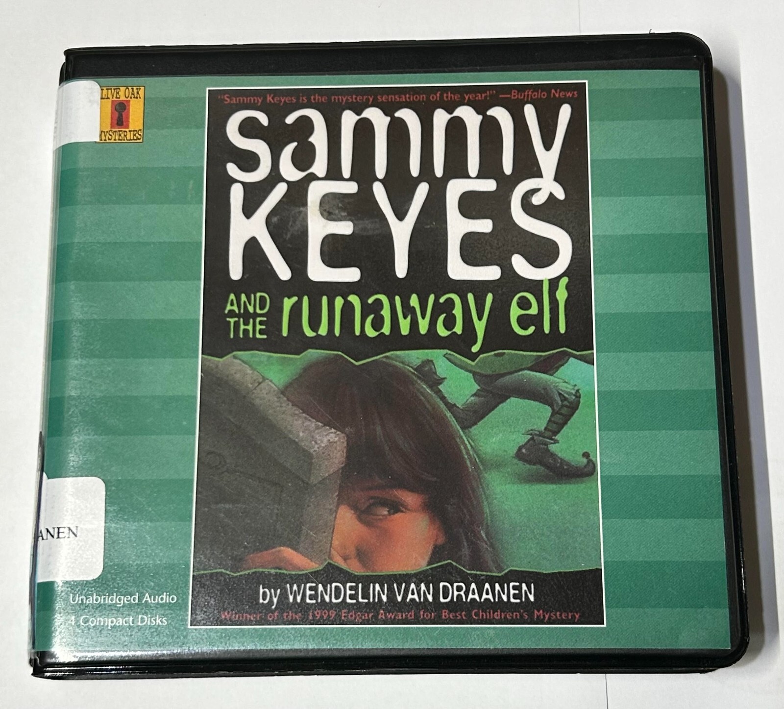 Sammy Keyes And The Runaway Elf Audio CD 4 Discs by Wendelin Van Draanen