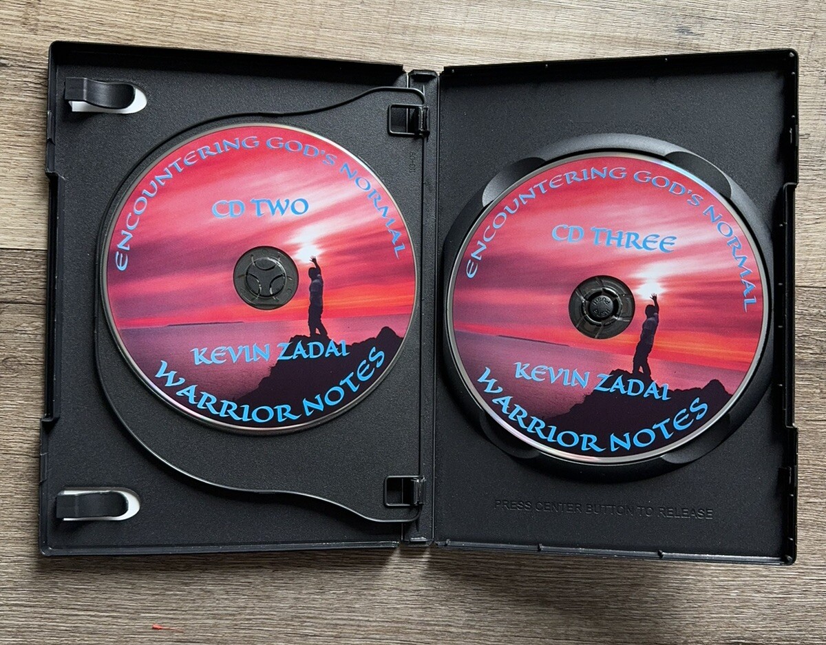 Dr Kevin Zadai ENCOUNTERING GOD’S NORMAL — 3 Audio CD Set Spiritual Warfare RARE
