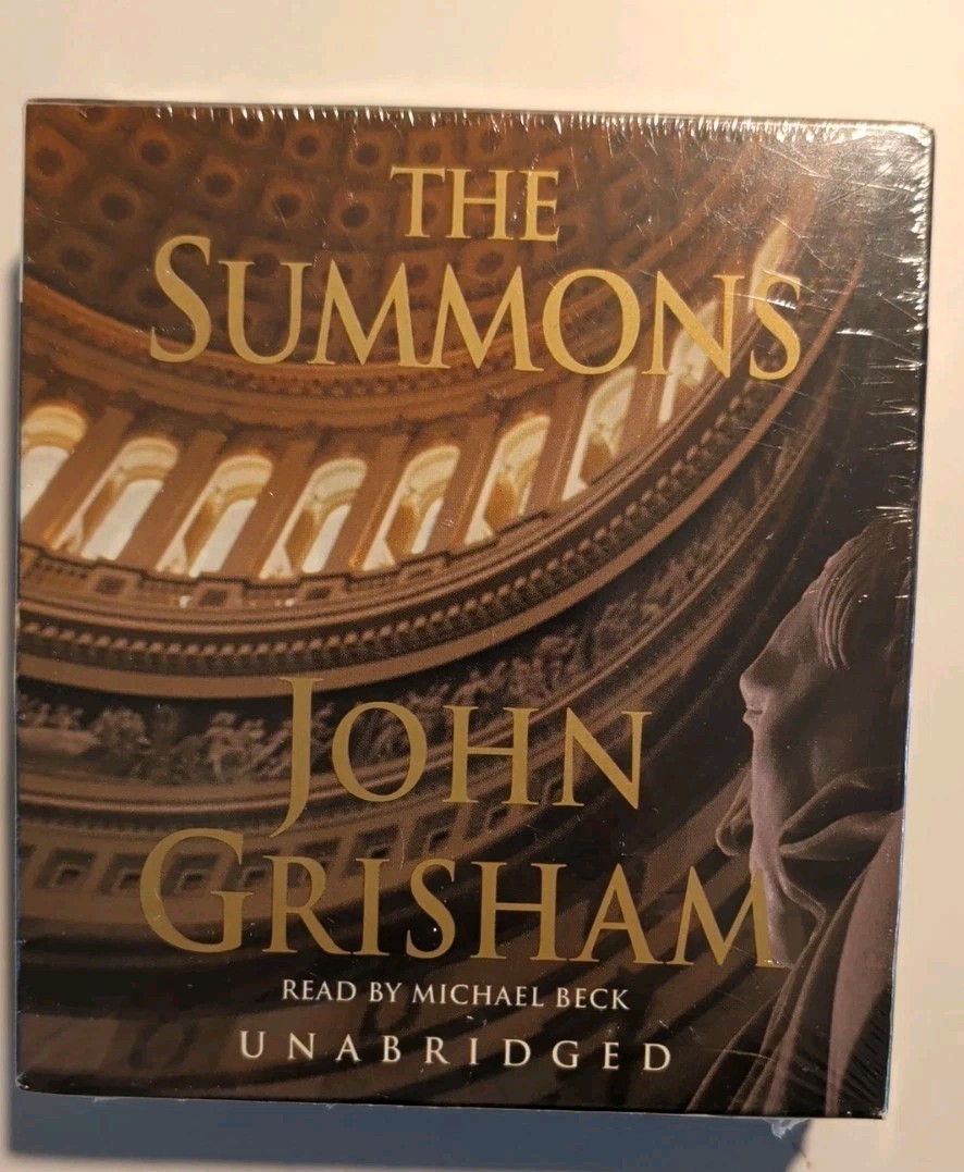 The Summons Audio Book John Grisham 8 Discs 2002 Unabridged SEALED — READ