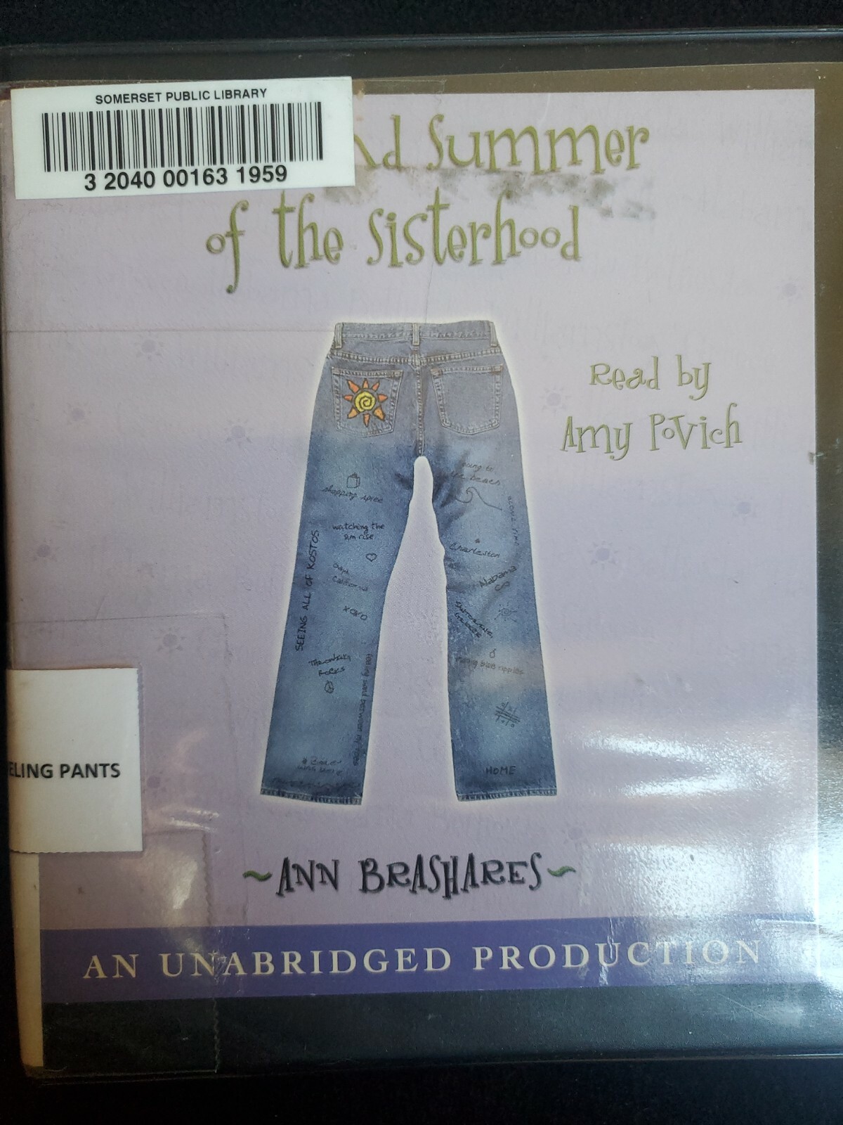 Shelf203 Audiobook~The Second Summer of the Sisterhood- Ann Brashares-Unabridged