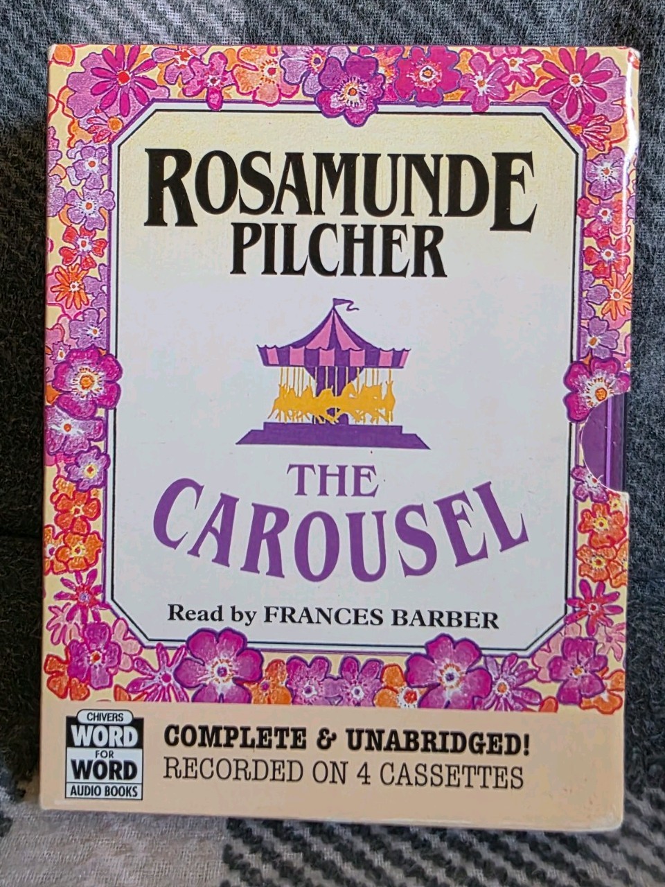 Rosamunde Pilcher The Carousel Audio Book 4 Cassettes Complete Unabridged Barber