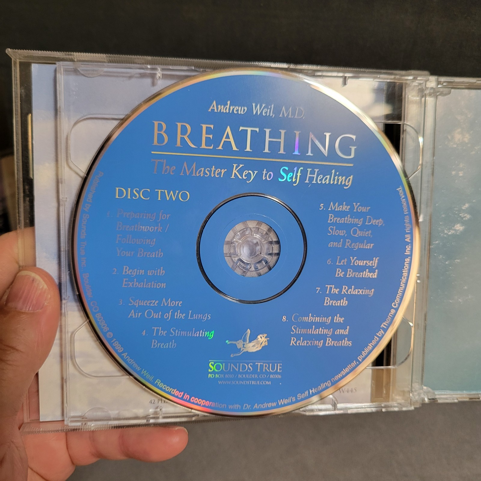 Breathing Master Key to Self-Healing Series 8 Techniques A. Weil Audiobook