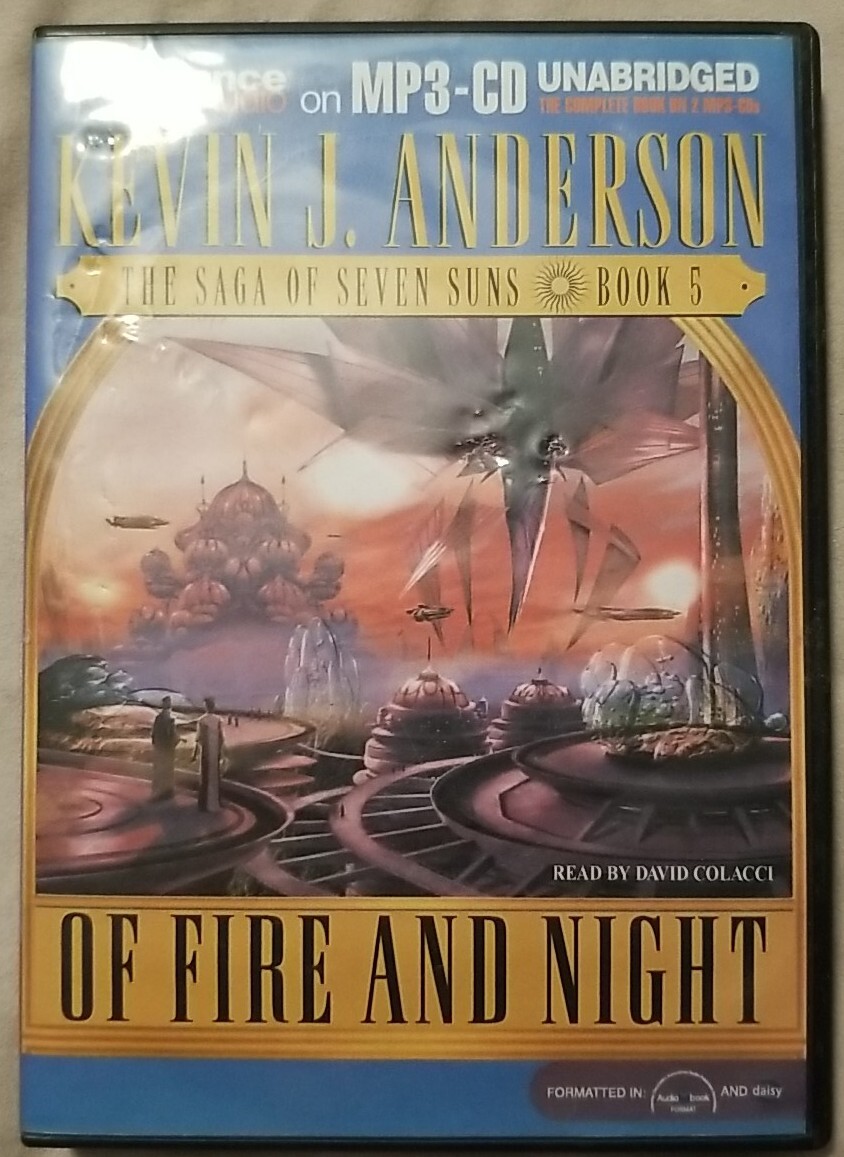Of Fire and Night: The Saga of Seven Suns, Book 5 (Saga of Seven)