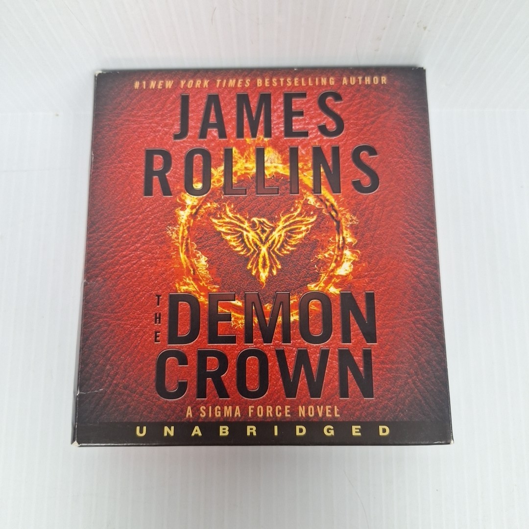 James Rollins — The Demon Crown — Sigma Force — Unabridged Audiobook on 12 CDs