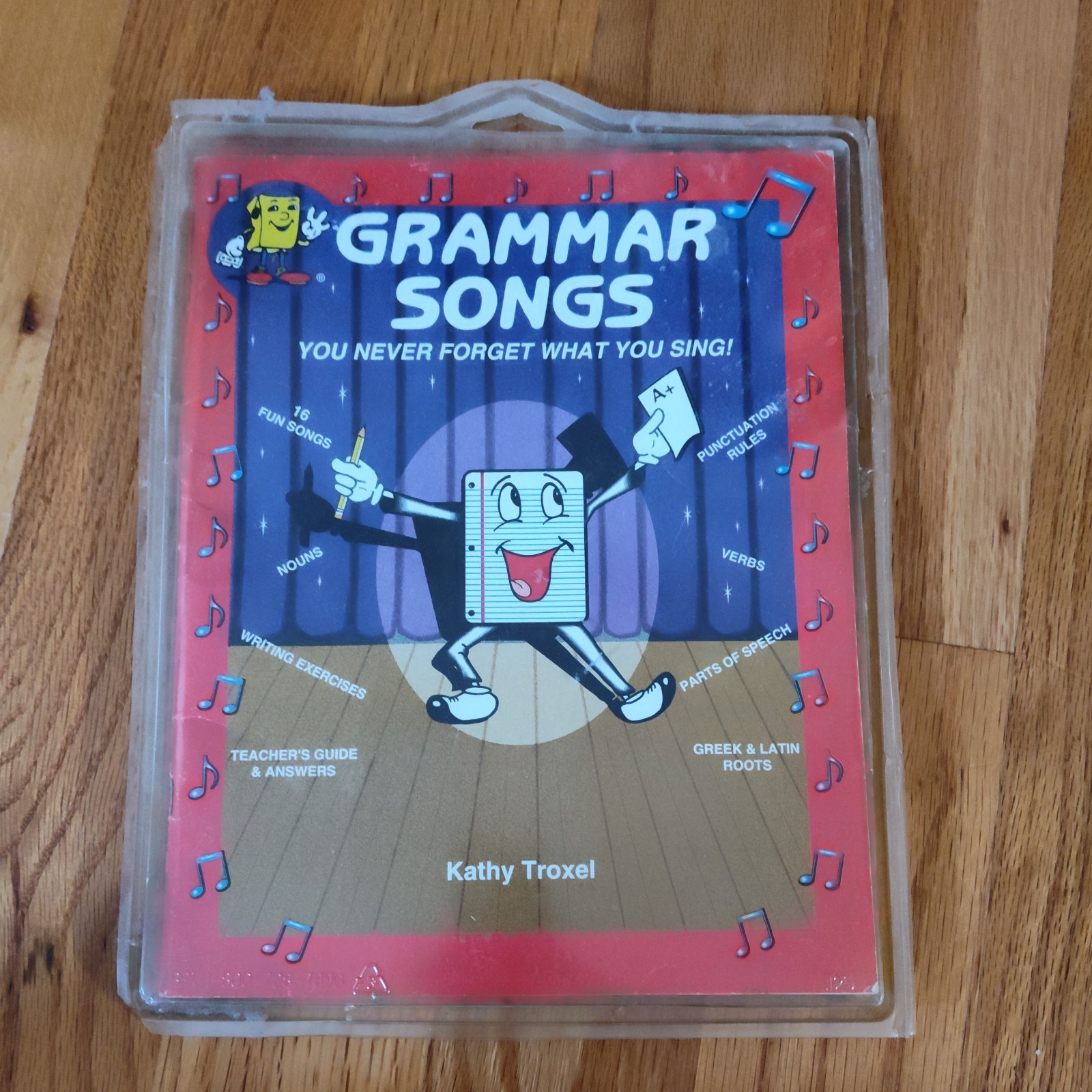 Grammar Songs by Audio (1996, Audio Cassette / Trade Paperback, Teacher’s…