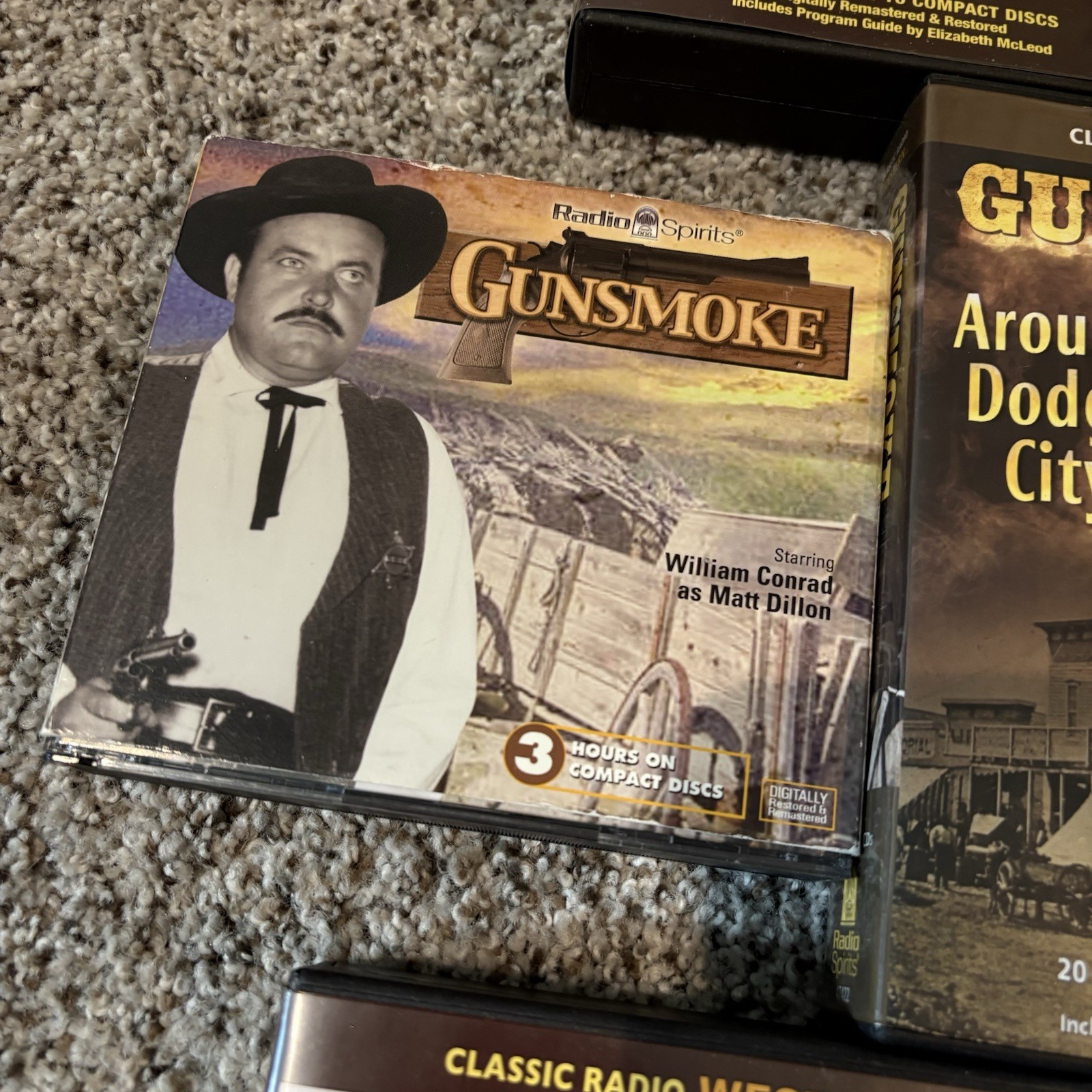 LOT OF TEN COLLECTIONS GUNSMOKE Classic Western Radio Spirits CDs
