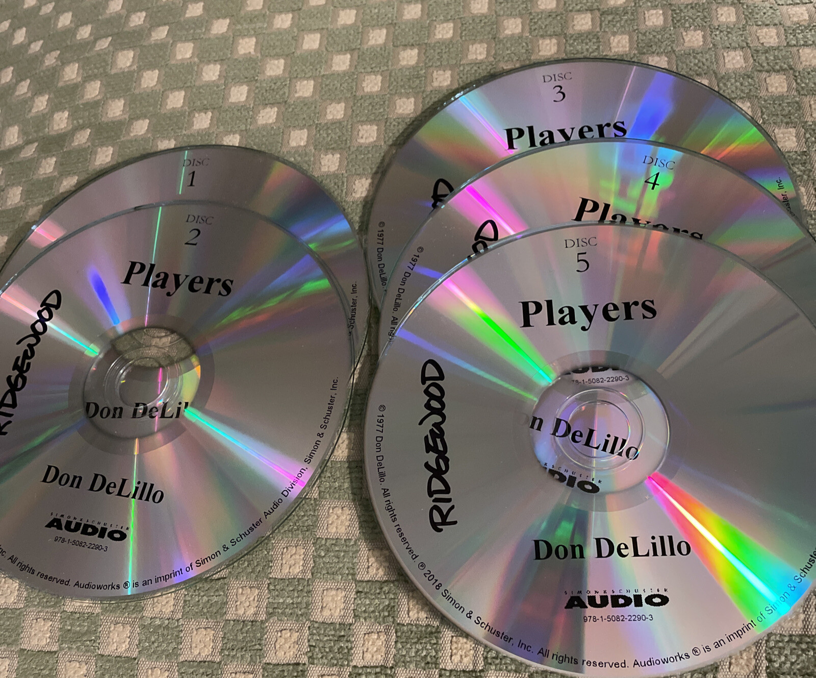 Players by Don Delillo (2018, Compact Disc, Unabridged edition)