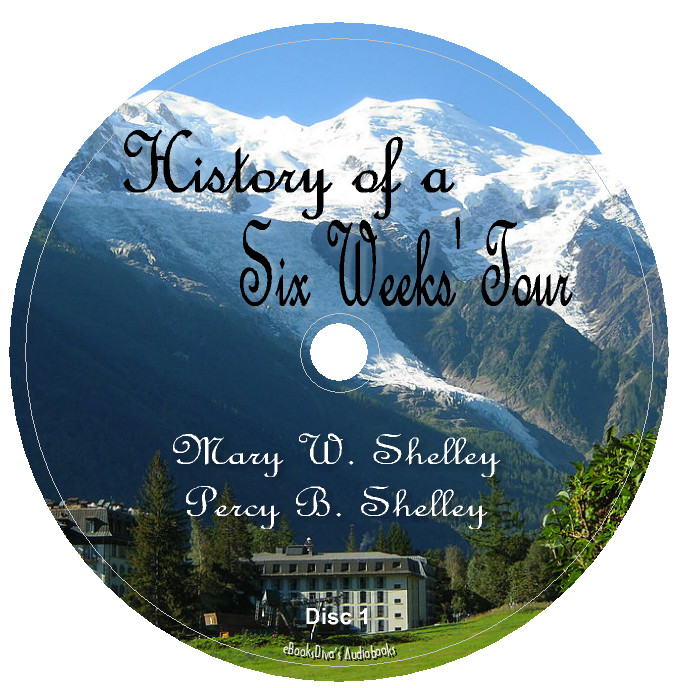 History of a Six Weeks’ Tour Percy & Mary Shelley Audiobook in 2 Audio CDs