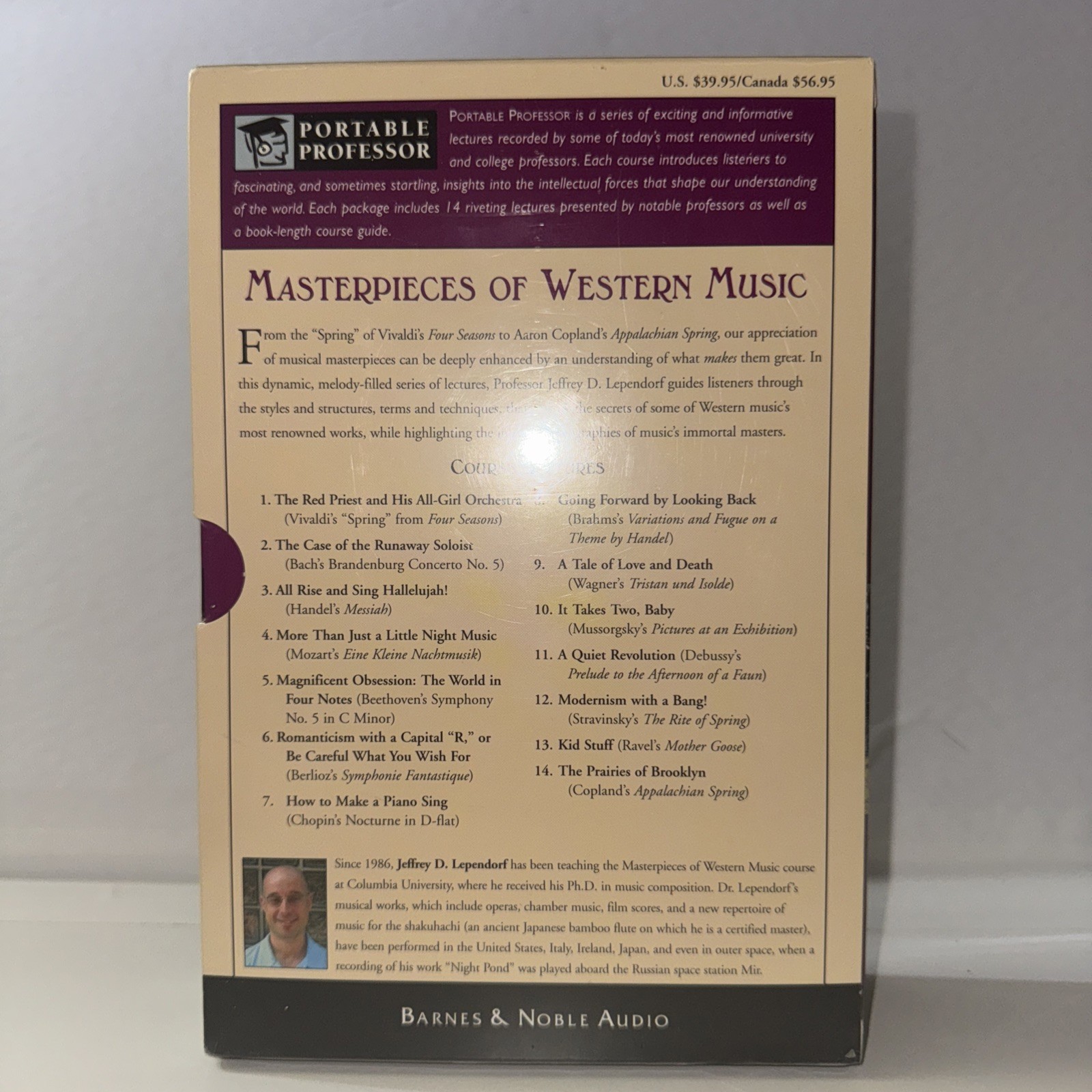 Classics From Baroque To Modern Bach Mozart Beethoven Audiobook Course Lectures