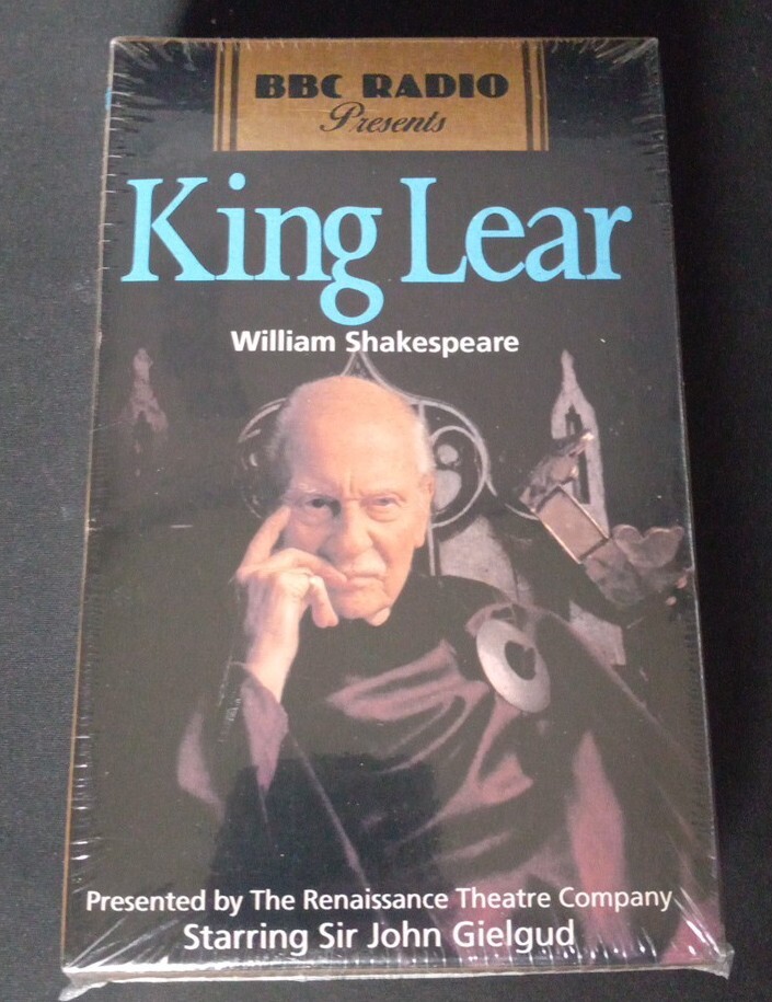 BBC Radio Presents: King Lear by William Shakespeare (3 CASSETTES, SEALED)