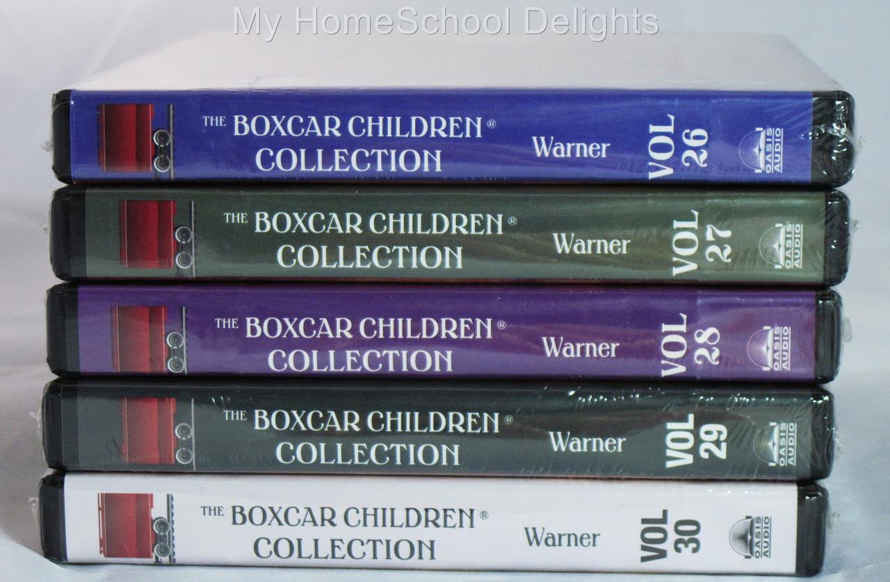 NEW 15 Audiobooks 5 BOXCAR CHILDREN COLLECTION Sets Volumes #26-30 30 Audio CDs