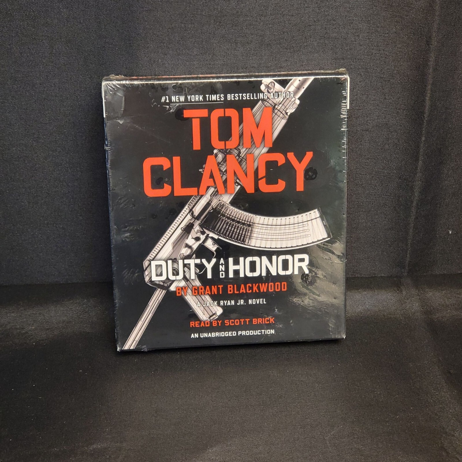 Tom Clancys Duty & Honor Unabridged Audiobook Grant Blackwood 8 CD Set Sealed