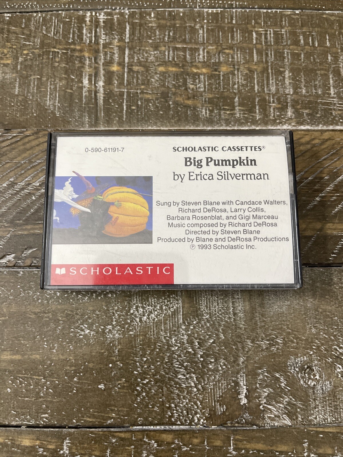 Scholastic Big Pumpkin Cassette