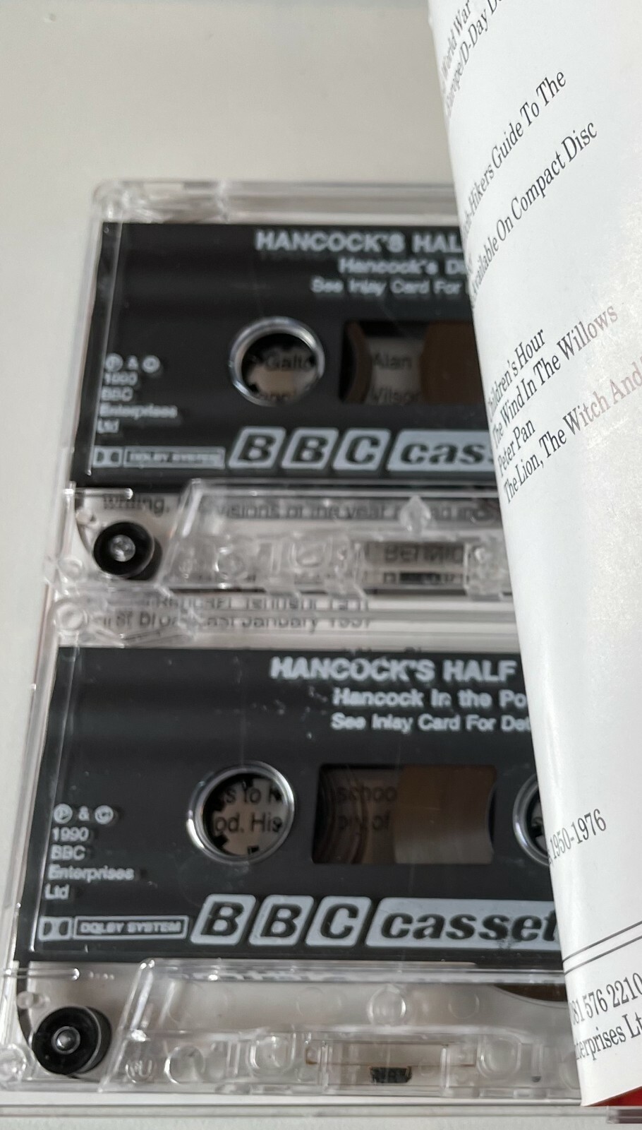 Audio Book HANCOCK’S HALF HOUR 4 on 2 x cass — The Old School Reunion etc