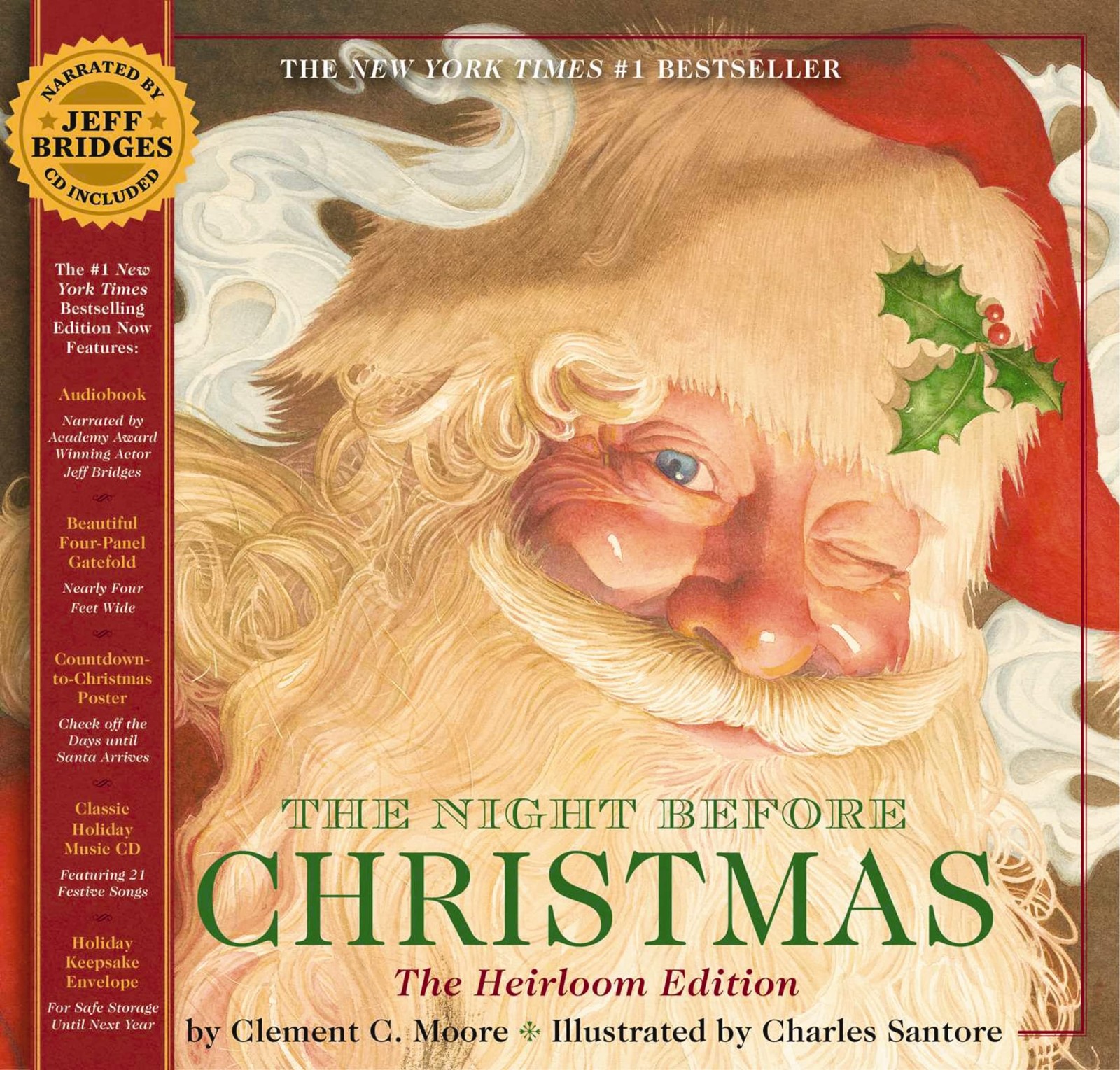 The Night Before Christmas Heirloom Edition by Clement Moore