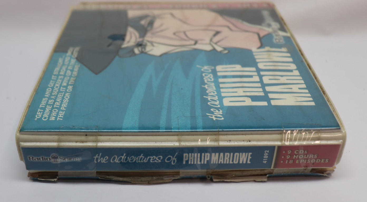 Adventures of Philip Marlowe Vol 1 & 2 Radio Spirits 18 CD Set Gerald Mohr