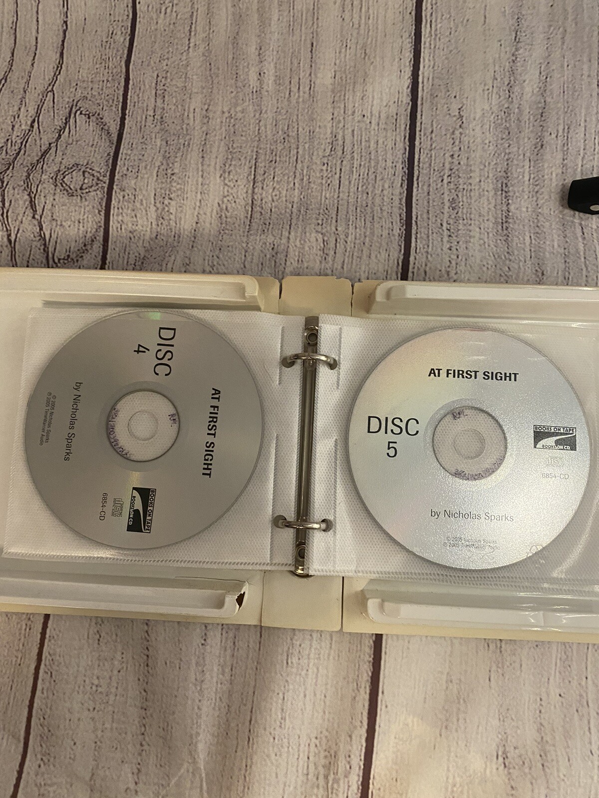 At First Sight by Nicholas Sparks (2005, Compact Disc, Unabridged edition)