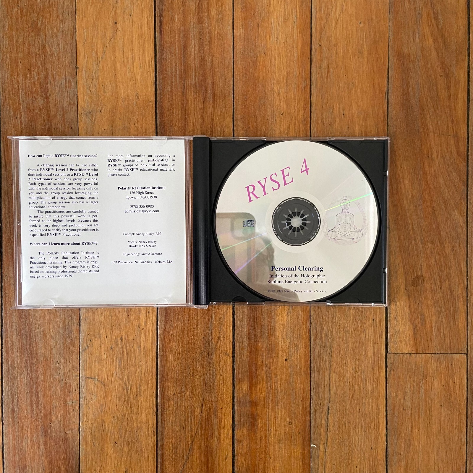 RYSE Raising Your Sublime Energies CD Set 1997 Nancy Risley