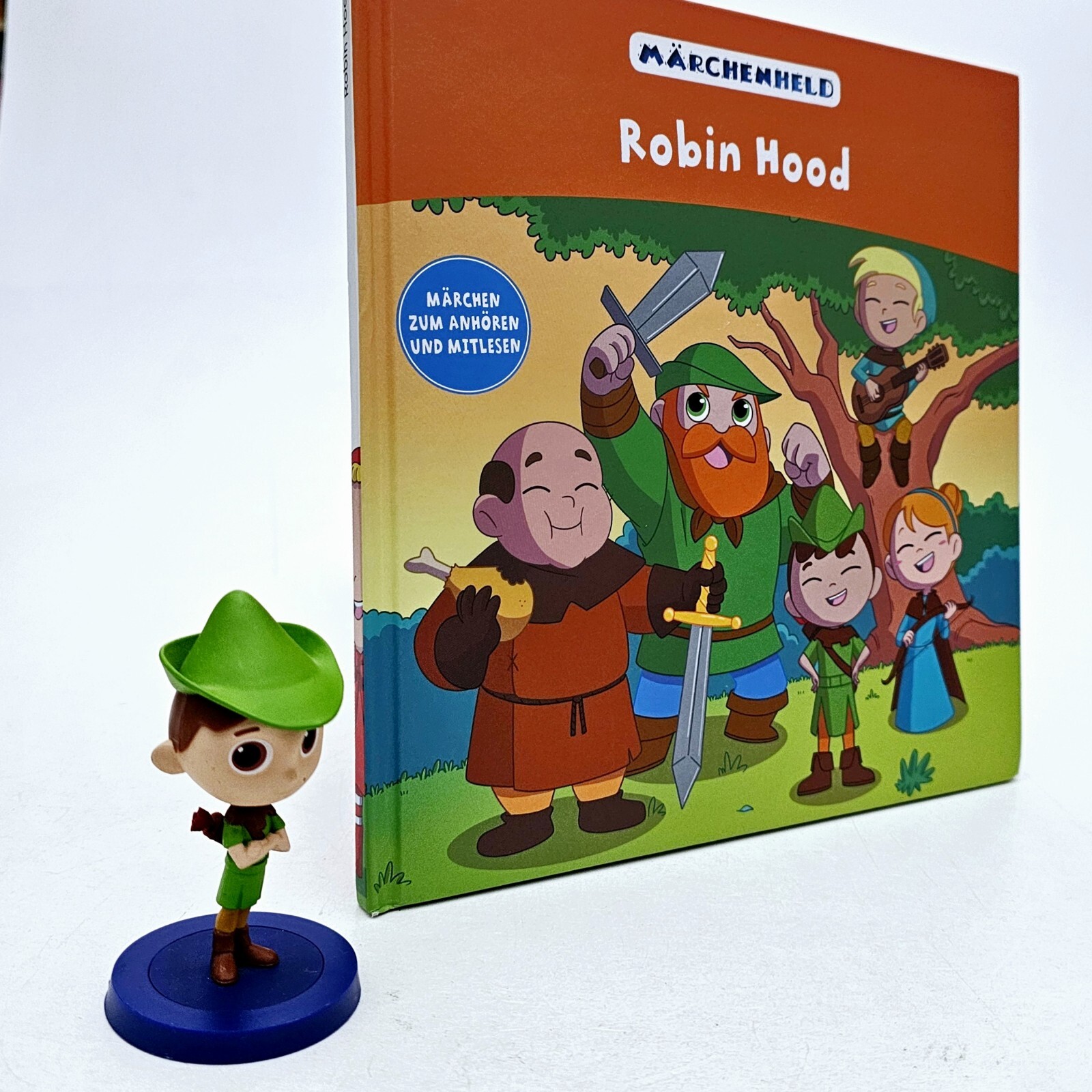 Hachette Collection FAIRYTALE HERO Reading & Audiobook ROBIN HOOD with Fantas…