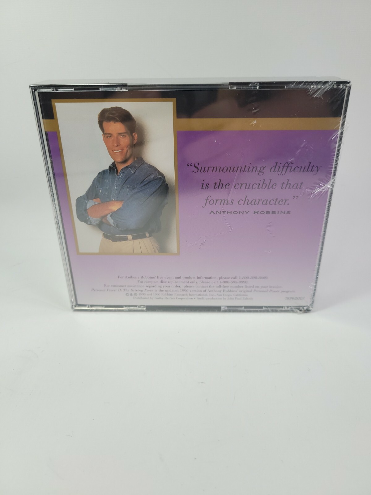 Anthony Tony Robbins Personal Power II The Driving Force! Audio Book Vol. 6. NIB