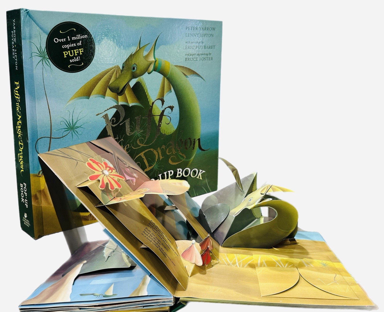 Puff The Magic Dragon Pop Up Book First Edition New