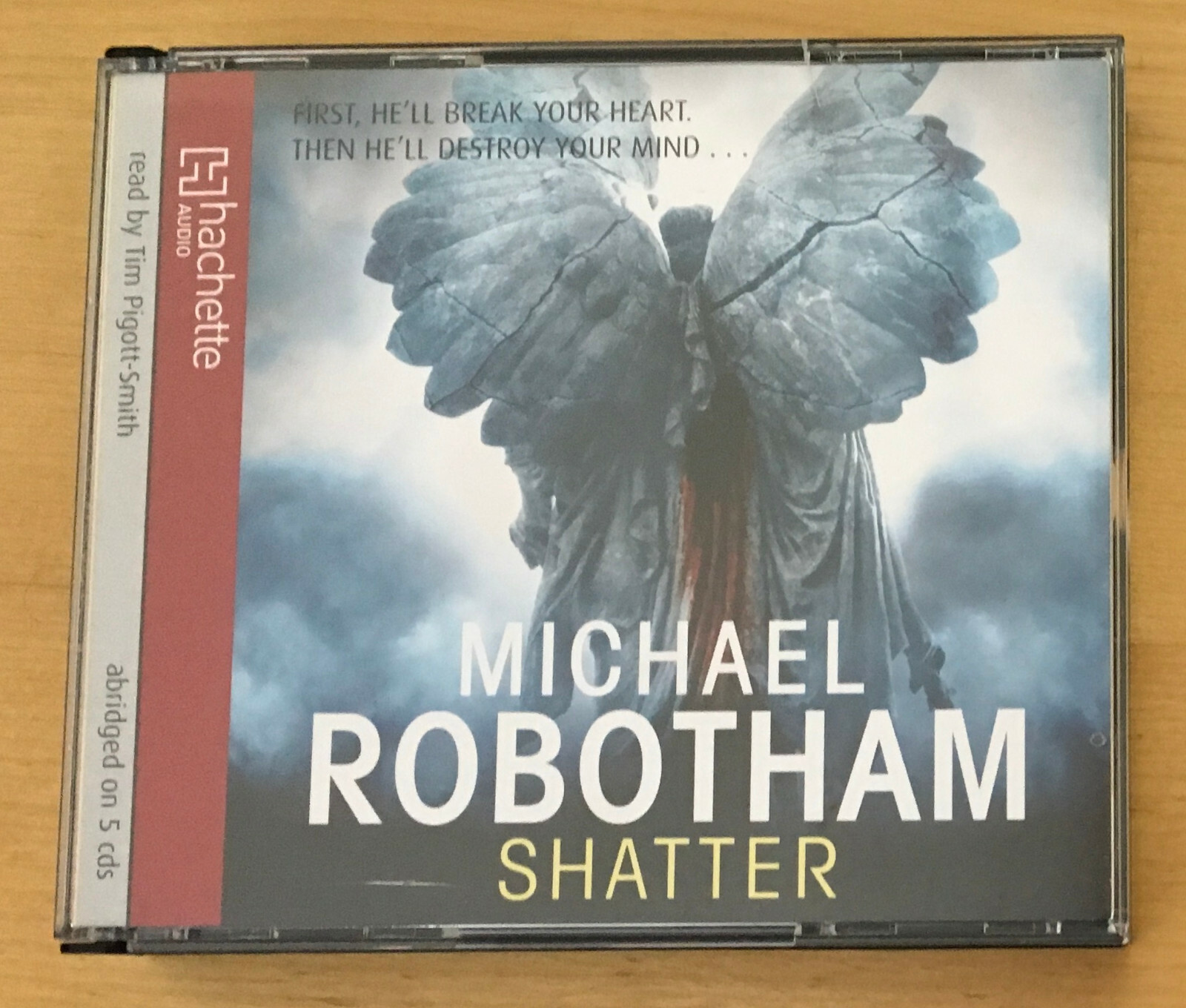 Audio Book MICHAEL ROBOTHAM — SHATTER on 5 x CDs read by Tim Pigott-Smith