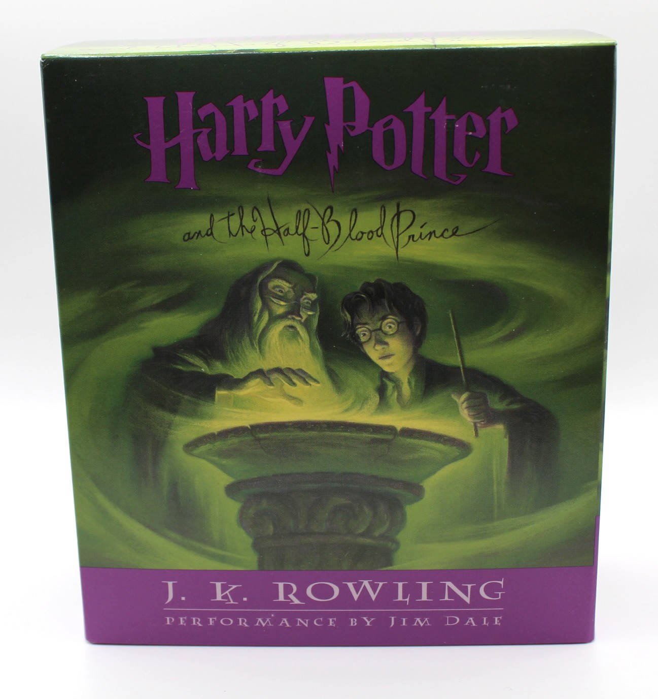 Harry Potter Audiobook CD Lot of 4: Goblet of Fire, Order of Phoenix, Half-Blood