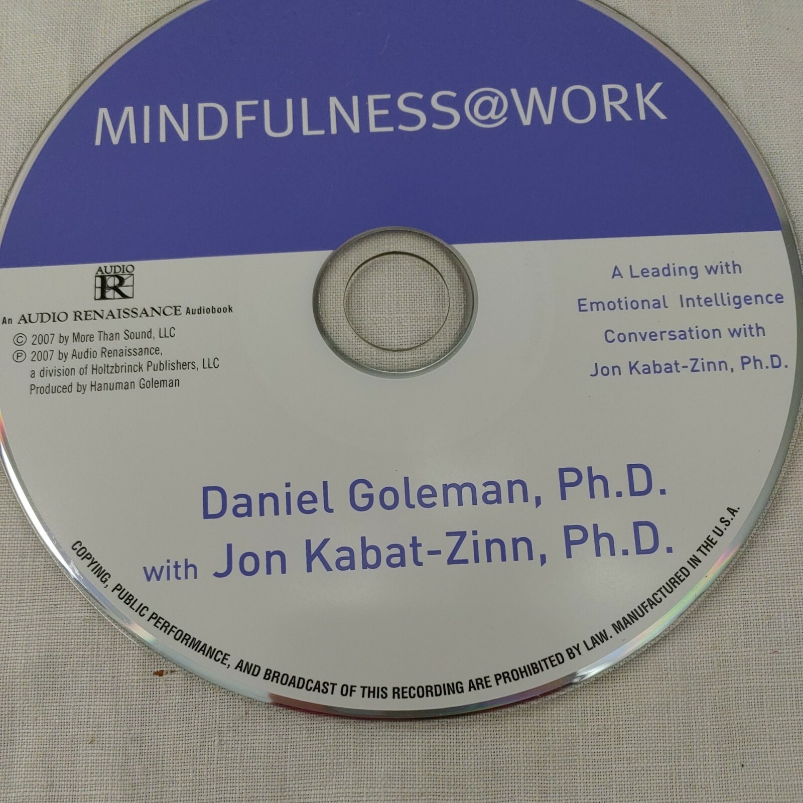 Mindfulness At Work CD Audiobook