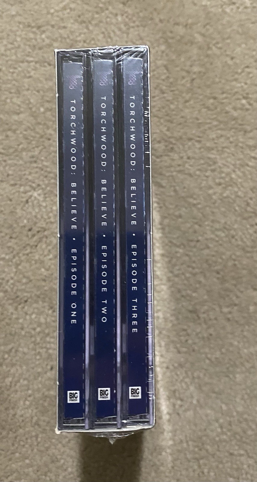 RARE! BIG FINISH DOCTOR WHO TORCHWOOD BELIEVE New! SEALED Box Set