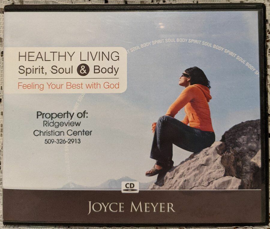 Feeling Your Best with God Christian Joyce Meyer 4 Audio CD Set Healthy Living