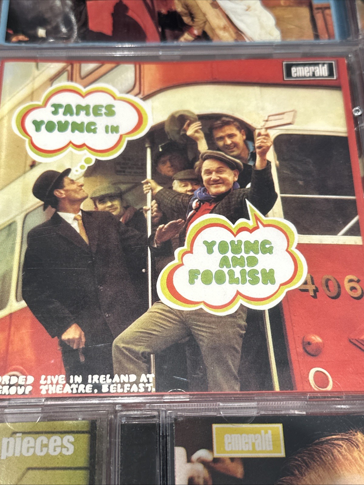 JAMES YOUNG 1970S BELFAST COMEDY TV SERIES 8 CD BUNDLE BELFAST TROUBLES HUMOUR