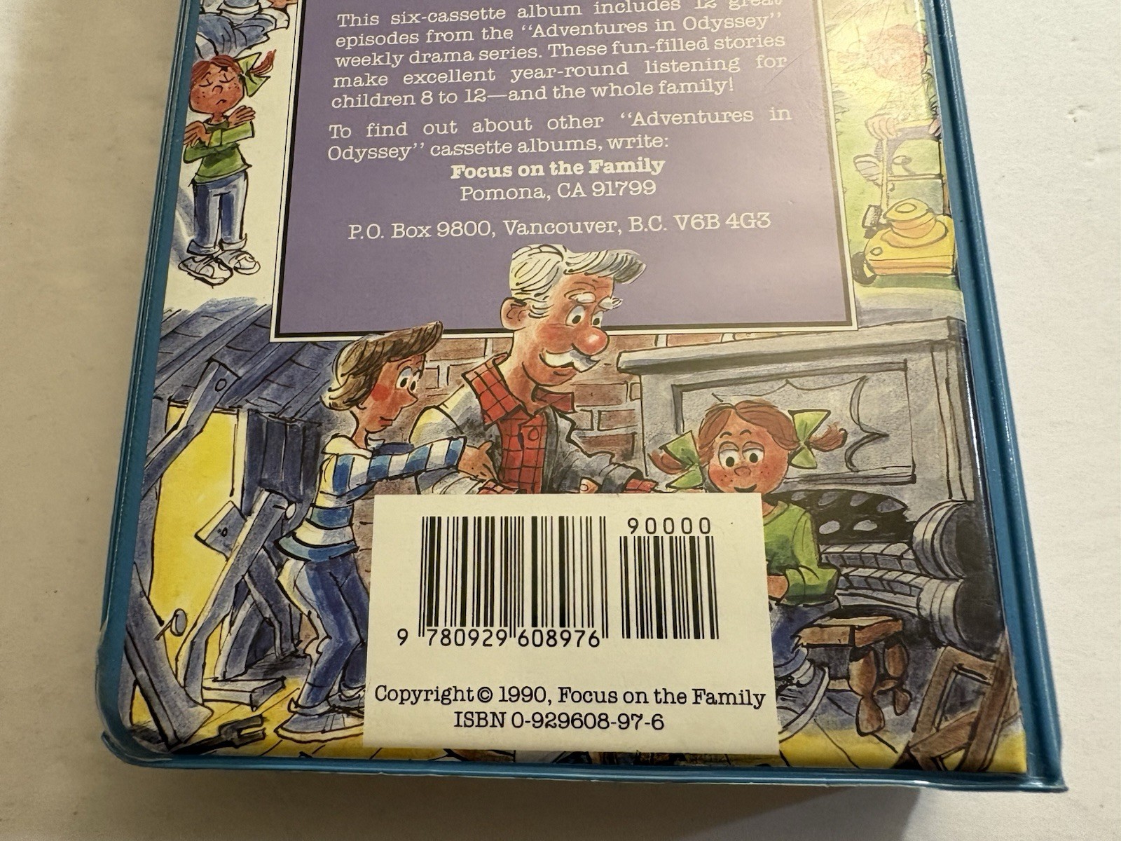 ADVENTURES IN ODYSSEY TERRIFIC TALES MYSTERIOUS MISSIONS 6 CASSETTE FOCUS FAMILY