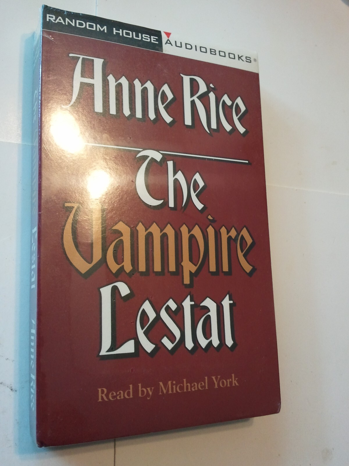 The Vampire Lestat Audiobook Anne Rice SHRINKWRAP 2 Cassettes Chronicles Book 2