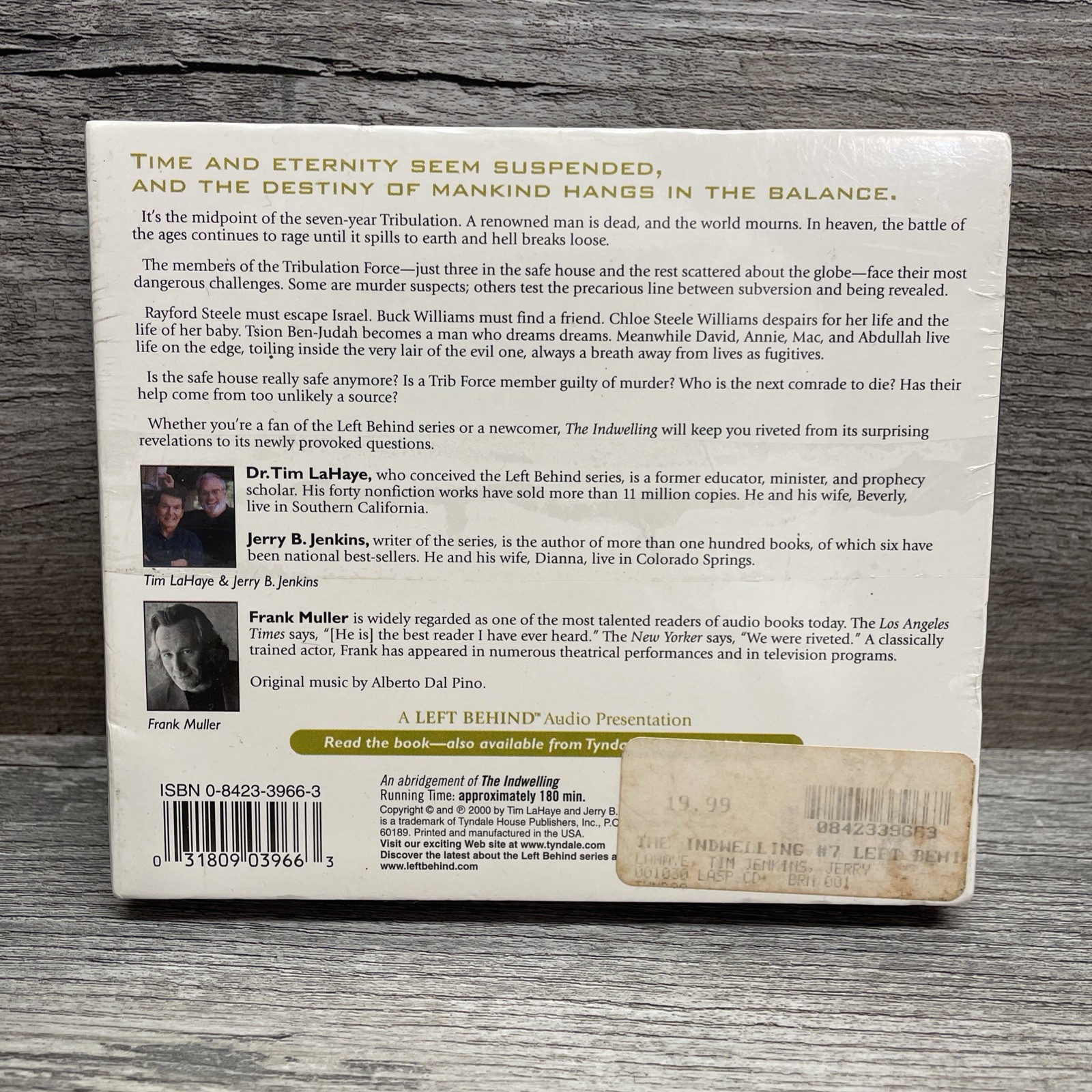 The Indwelling — The Beast Takes Possession By LeHaye & Jenkins, 3 Audio CDs NEW