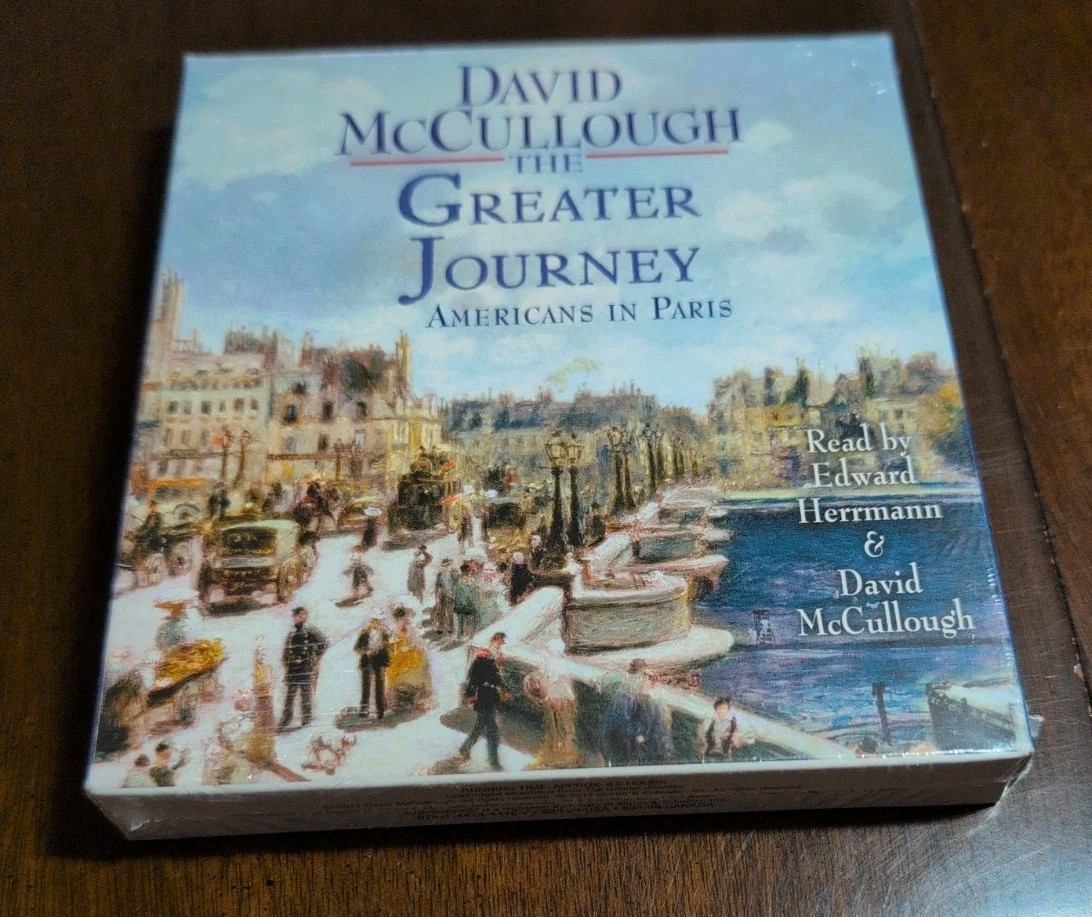 The Greater Journey Americans In Paris by David McCullough 2011 New Audiobook